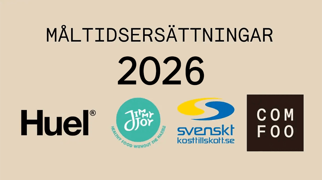 Bästa måltidsersättning 2026